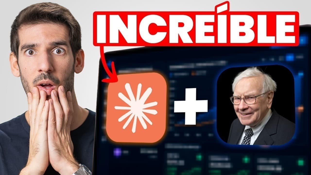 ¡He convertido a la IA en Warren Buffett para encontrar Acciones Ganadoras!