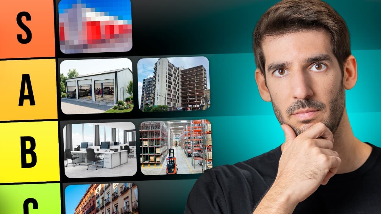 He Clasificado TODAS las formas de invertir en inmuebles (de la PEOR a la MEJOR)
